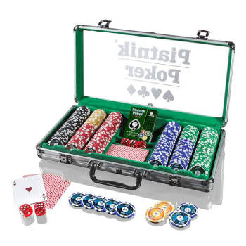 Piatnik Poker Alu-Case - 300 żetonów 14g PIATNIK